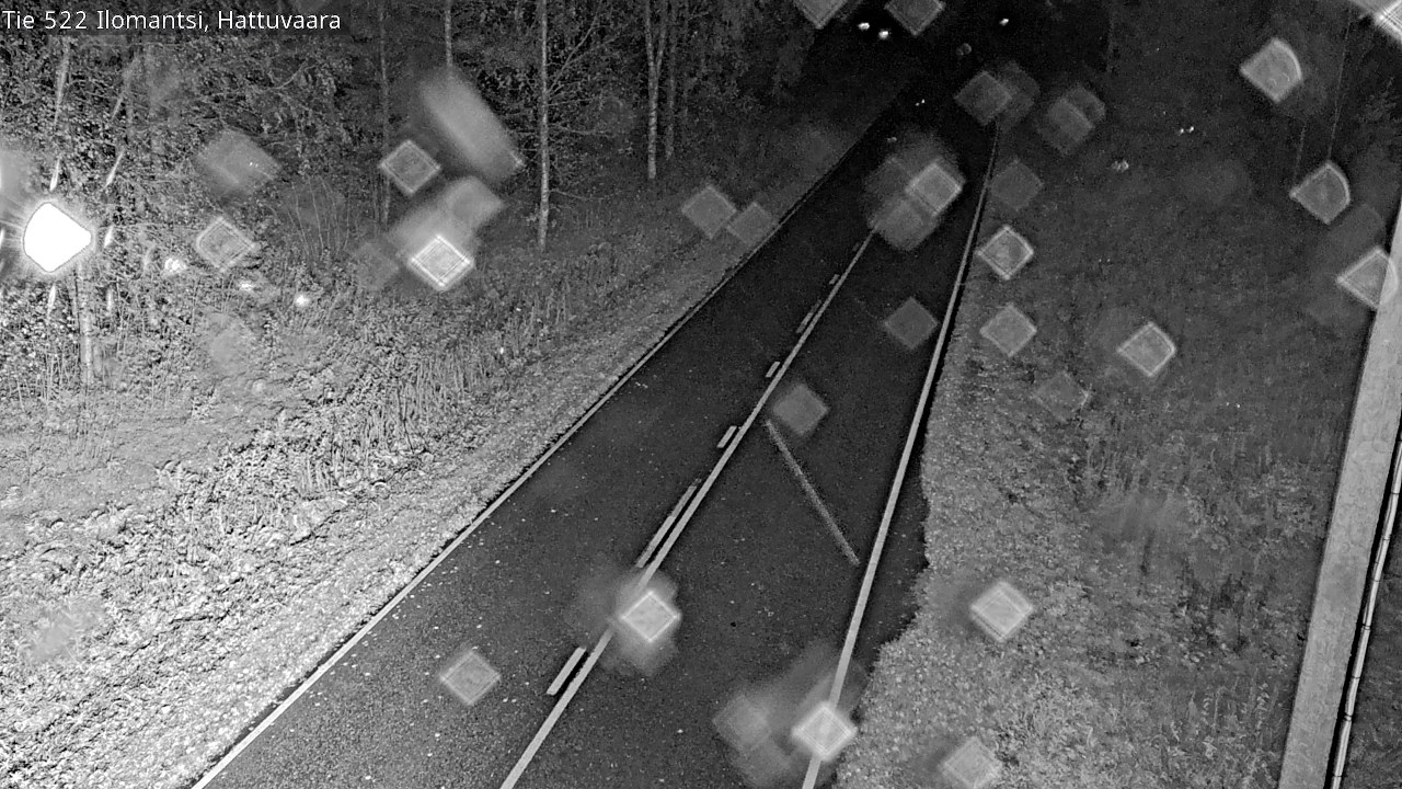 Weather Camera Image Road 522 Ilomantsi, Hattuvaara, Ilomantsi, Pohjois-Karjala