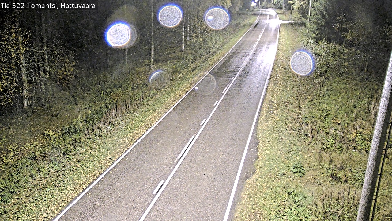 Weather Camera Image Road 522 Ilomantsi, Hattuvaara, Ilomantsi, Pohjois-Karjala