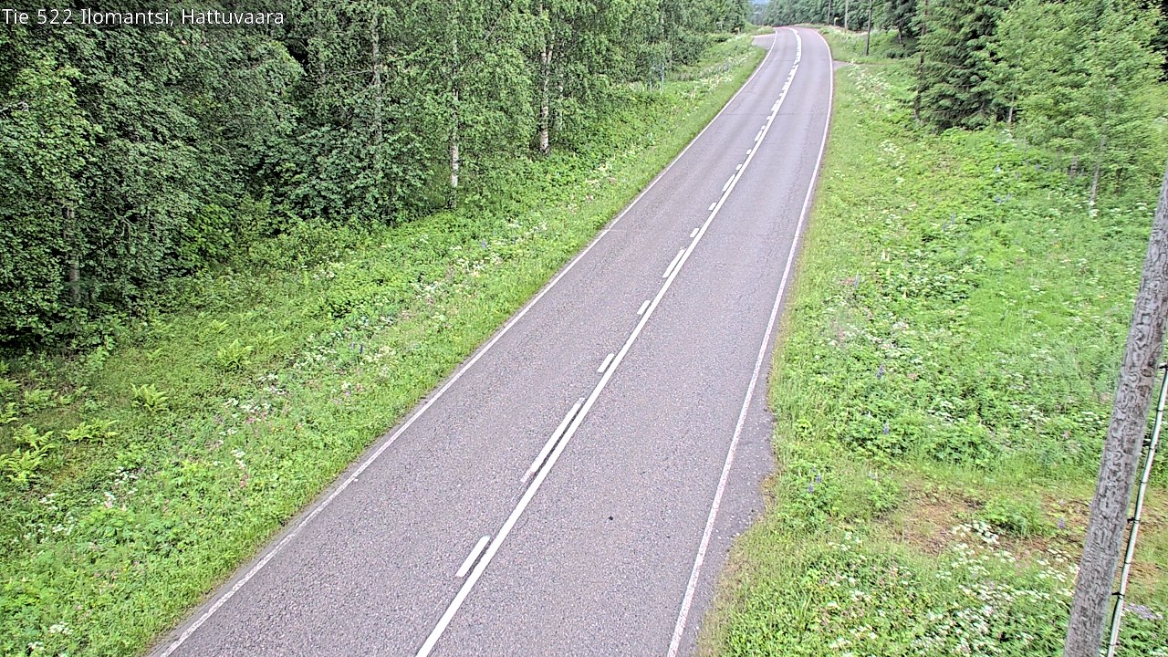 Weather Camera Image Vag 522 Ilomants, Hattuvaara, Ilomantsi, Pohjois-Karjala