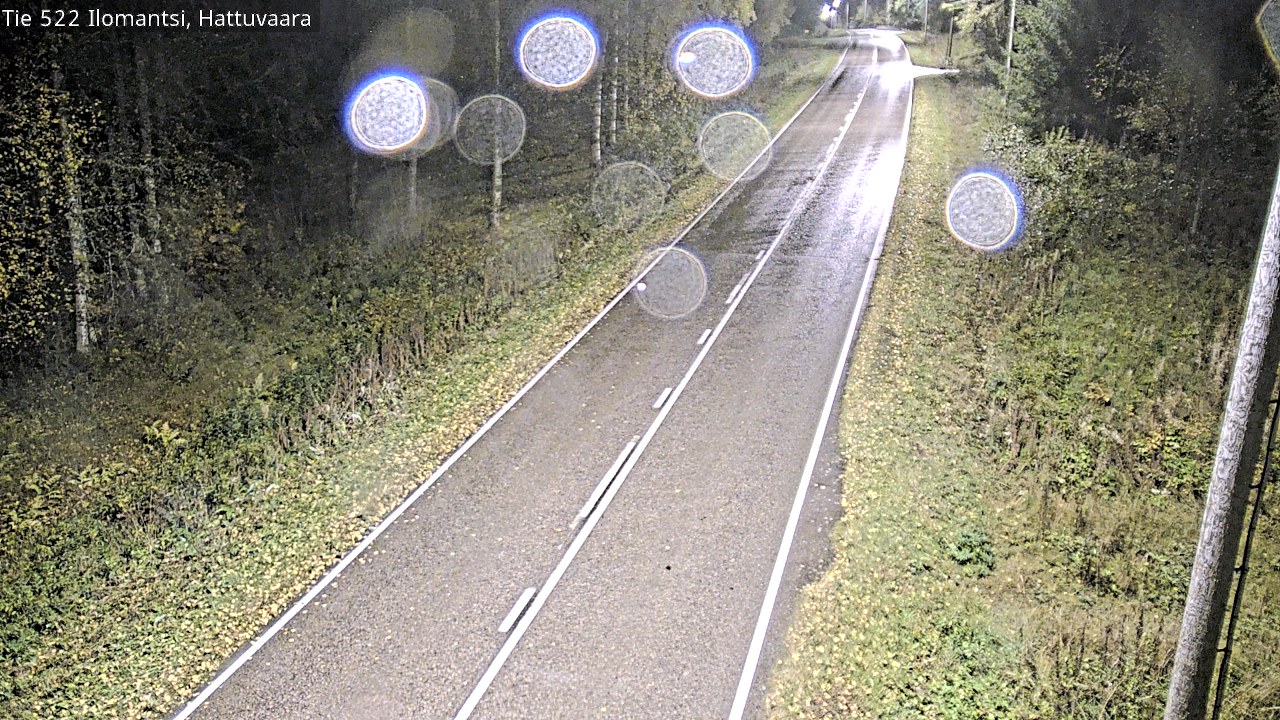 Weather Camera Image Road 522 Ilomantsi, Hattuvaara, Ilomantsi, Pohjois-Karjala