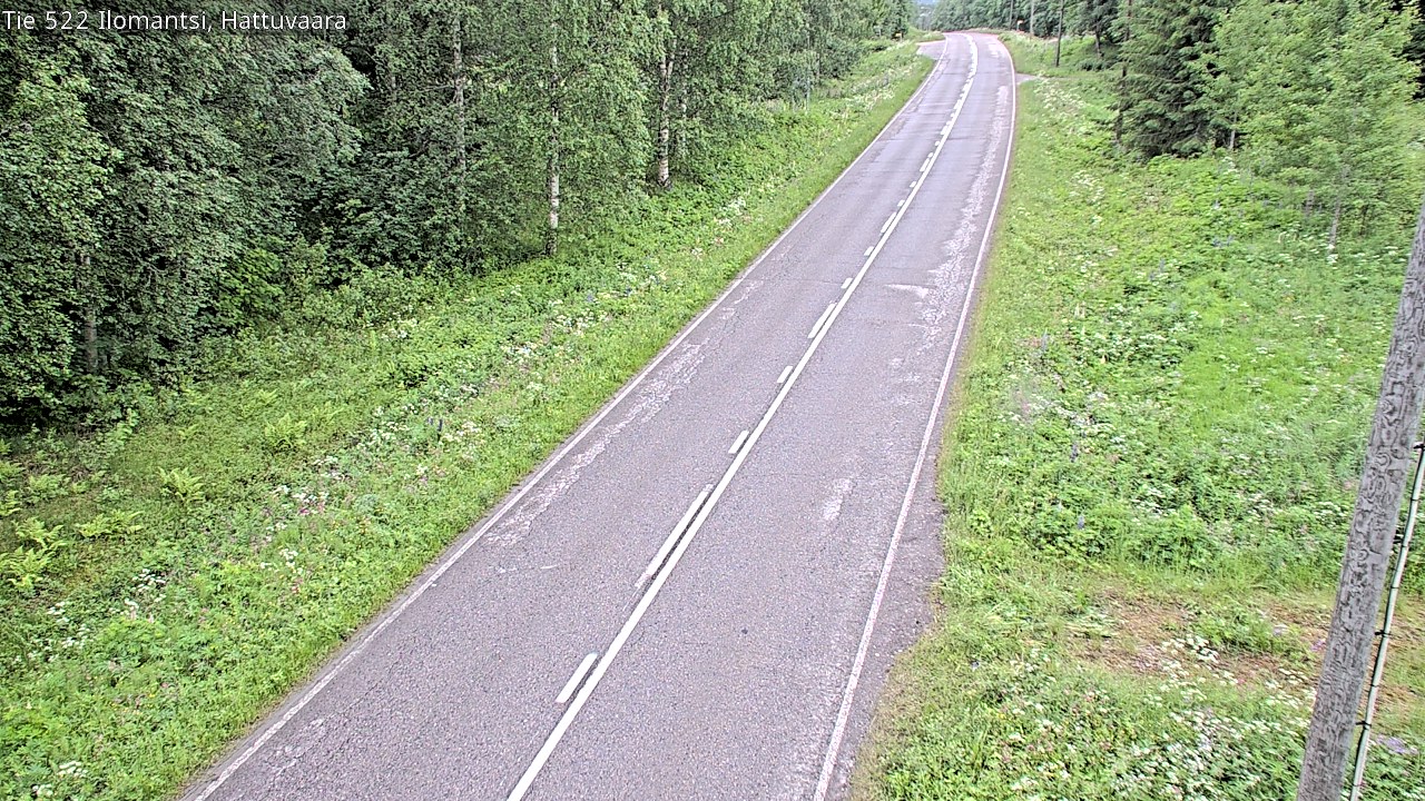Weather Camera Image Vag 522 Ilomants, Hattuvaara, Ilomantsi, Pohjois-Karjala