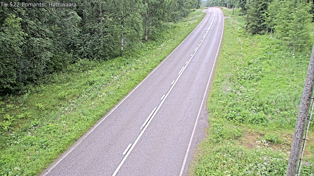 Weather Camera Image Vag 522 Ilomants, Hattuvaara, Ilomantsi, Pohjois-Karjala