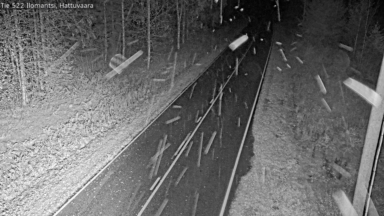 Weather Camera Image Road 522 Ilomantsi, Hattuvaara, Ilomantsi, Pohjois-Karjala
