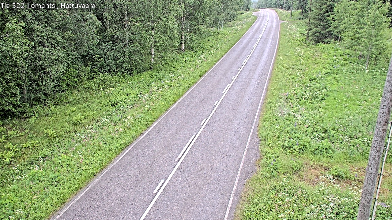 Weather Camera Image Vag 522 Ilomants, Hattuvaara, Ilomantsi, Pohjois-Karjala