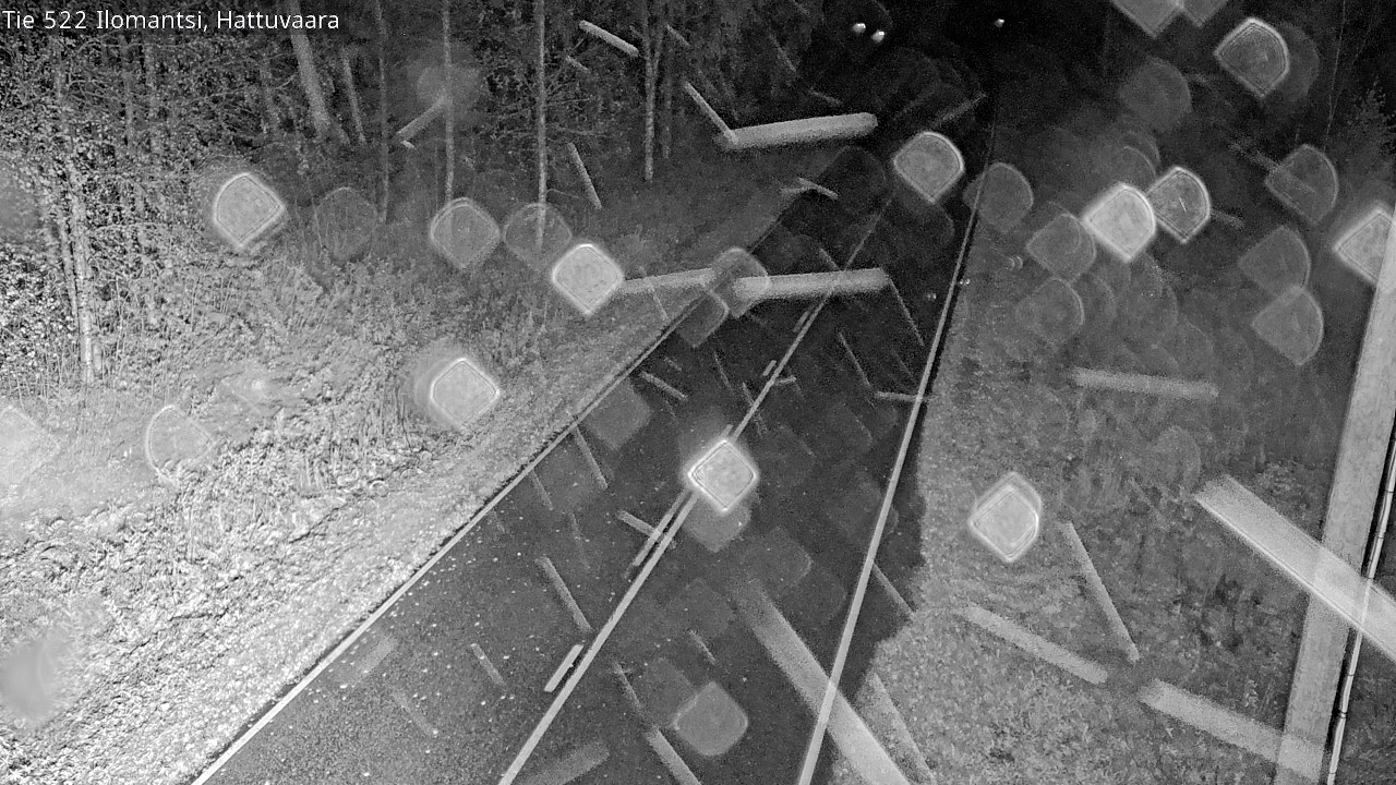 Weather Camera Image Road 522 Ilomantsi, Hattuvaara, Ilomantsi, Pohjois-Karjala