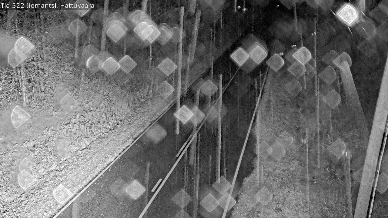 Weather Camera Image Road 522 Ilomantsi, Hattuvaara, Ilomantsi, Pohjois-Karjala