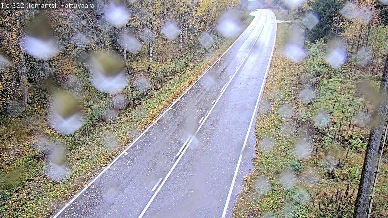 Weather Camera Image Road 522 Ilomantsi, Hattuvaara, Ilomantsi, Pohjois-Karjala