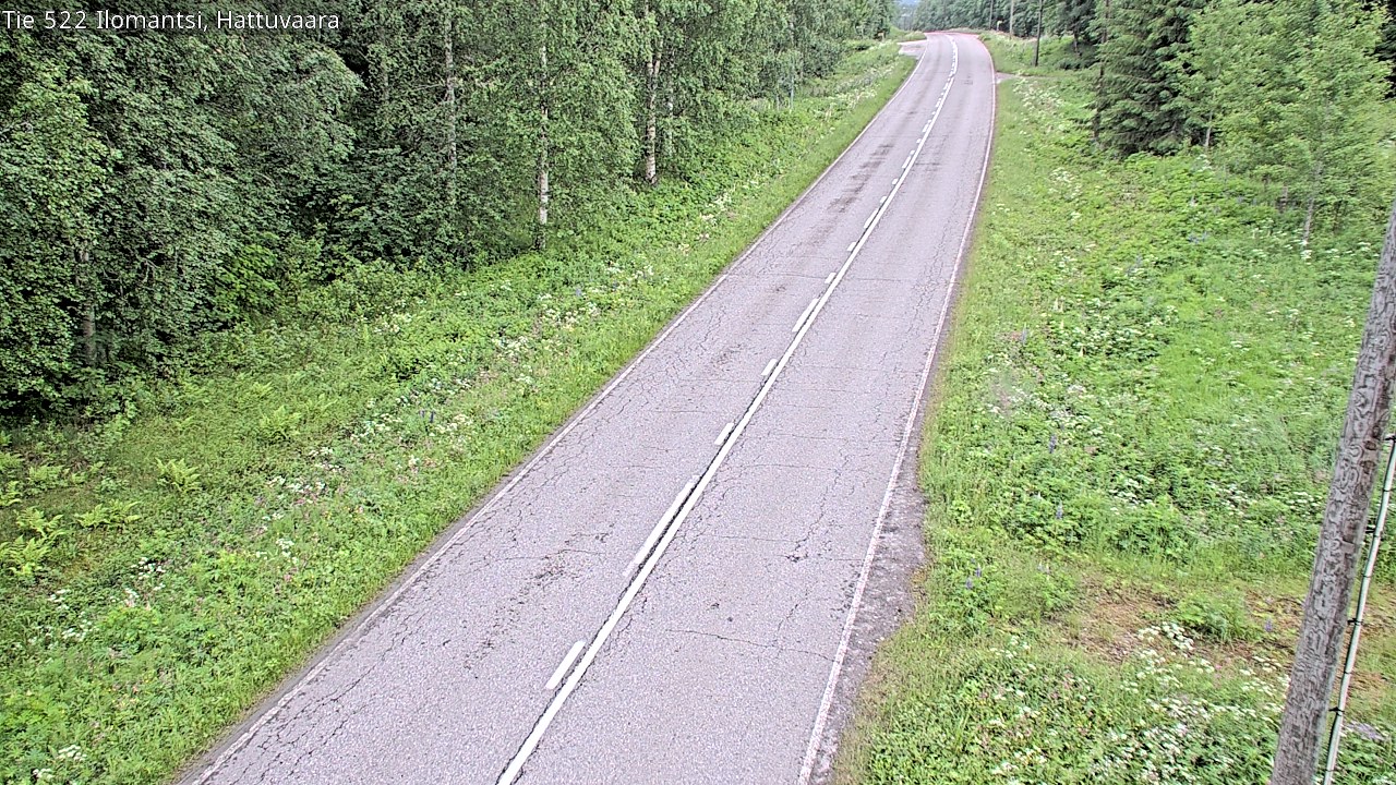 Weather Camera Image Vag 522 Ilomants, Hattuvaara, Ilomantsi, Pohjois-Karjala