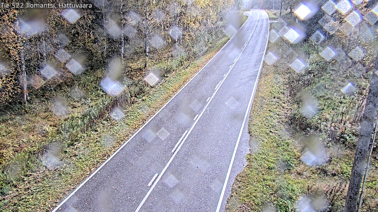 Weather Camera Image Road 522 Ilomantsi, Hattuvaara, Ilomantsi, Pohjois-Karjala