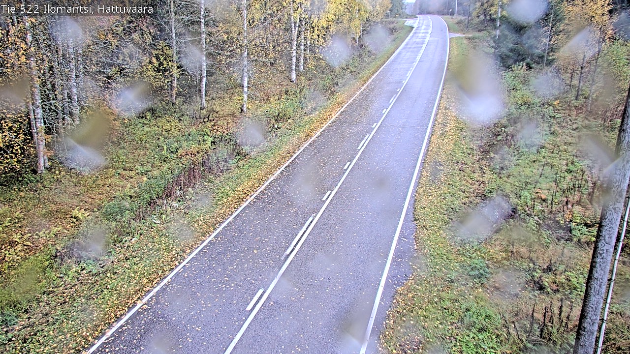 Weather Camera Image Road 522 Ilomantsi, Hattuvaara, Ilomantsi, Pohjois-Karjala