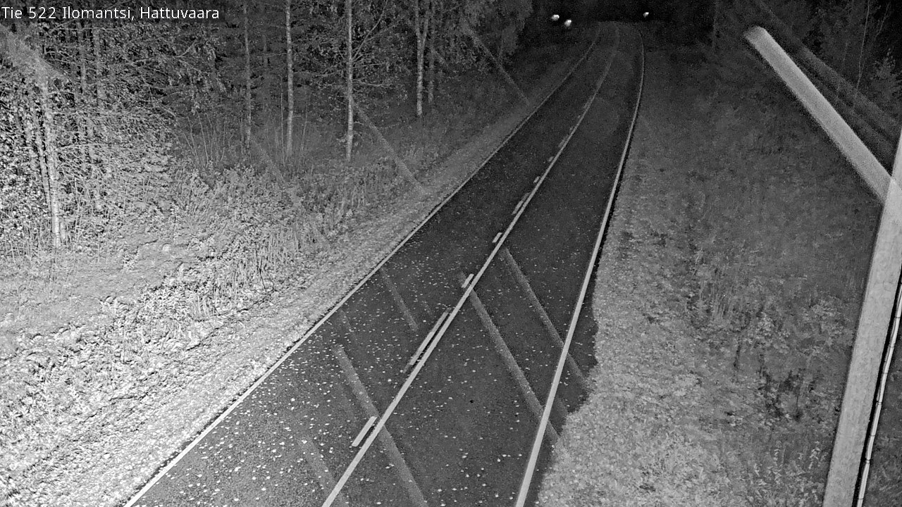 Weather Camera Image Road 522 Ilomantsi, Hattuvaara, Ilomantsi, Pohjois-Karjala