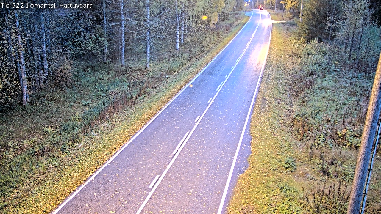 Weather Camera Image Road 522 Ilomantsi, Hattuvaara, Ilomantsi, Pohjois-Karjala