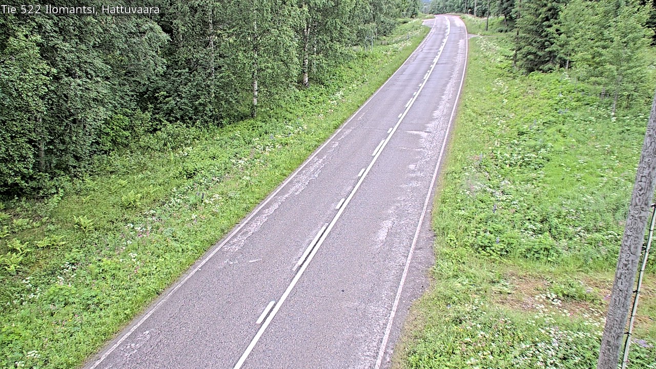Weather Camera Image Vag 522 Ilomants, Hattuvaara, Ilomantsi, Pohjois-Karjala