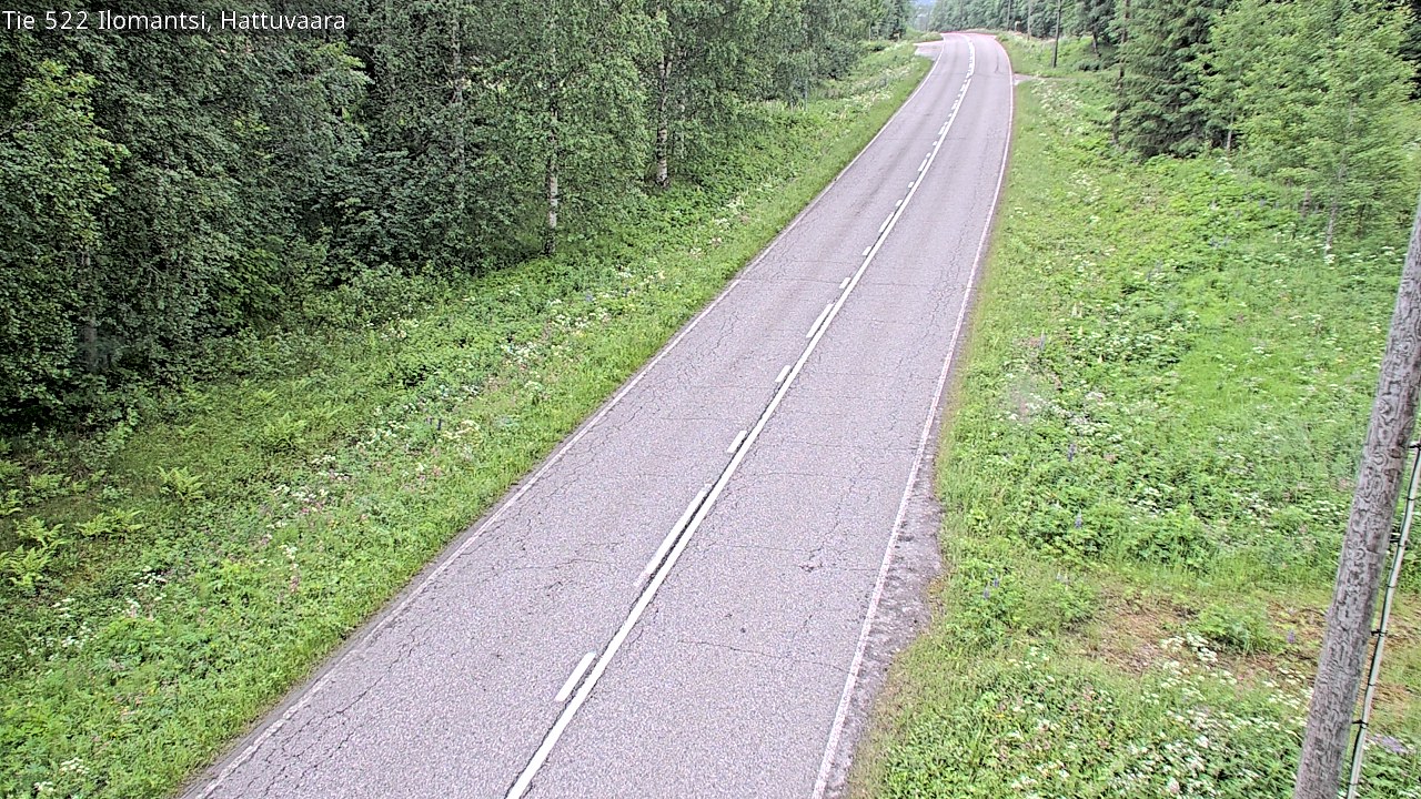Weather Camera Image Vag 522 Ilomants, Hattuvaara, Ilomantsi, Pohjois-Karjala
