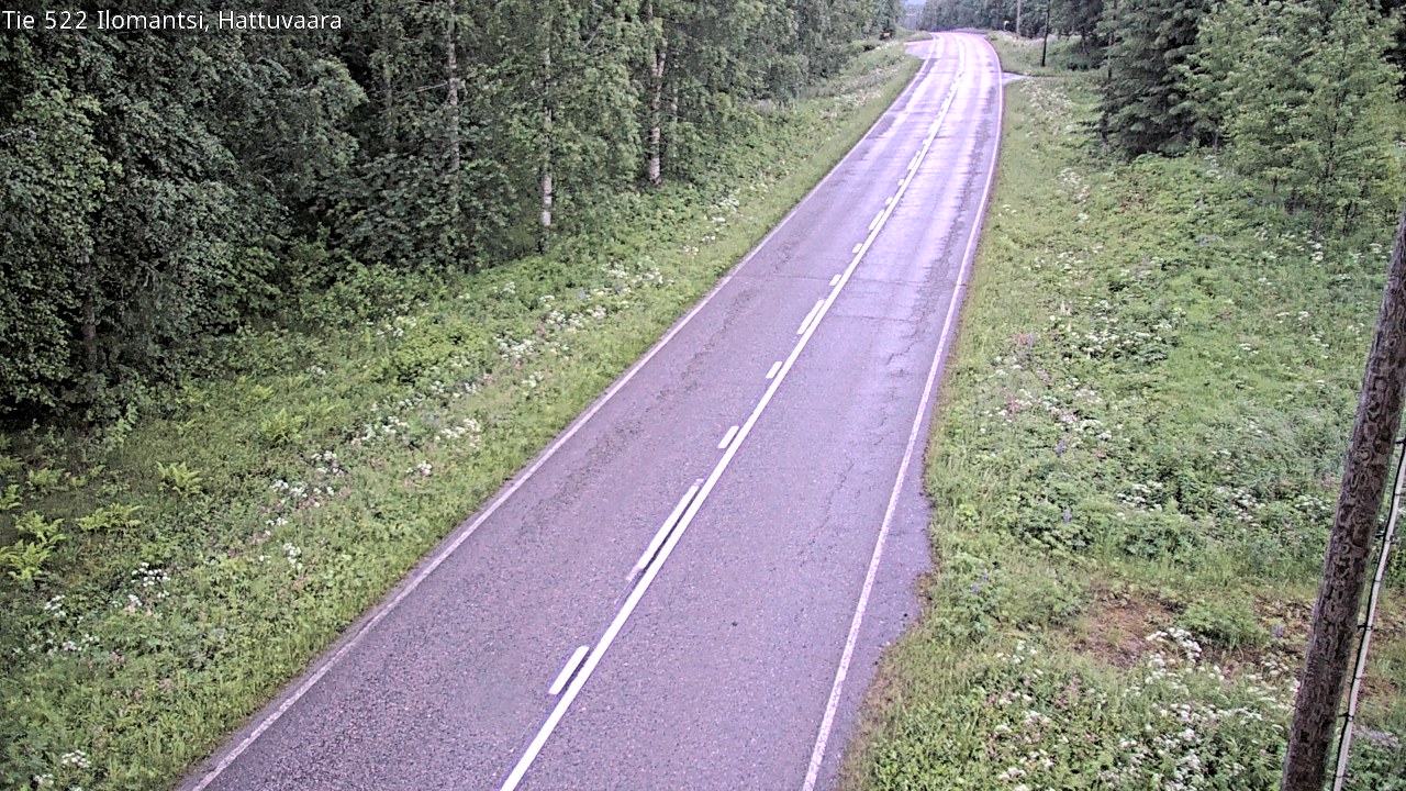 Kelikamerat Kuva Tie 522 Ilomantsi, Hattuvaara, Ilomantsi, Pohjois-Karjala