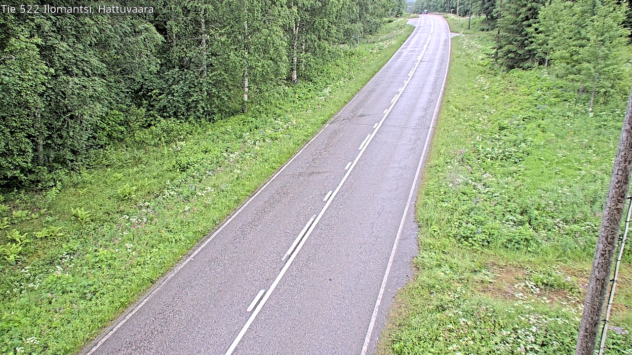 Weather Camera Image Vag 522 Ilomants, Hattuvaara, Ilomantsi, Pohjois-Karjala