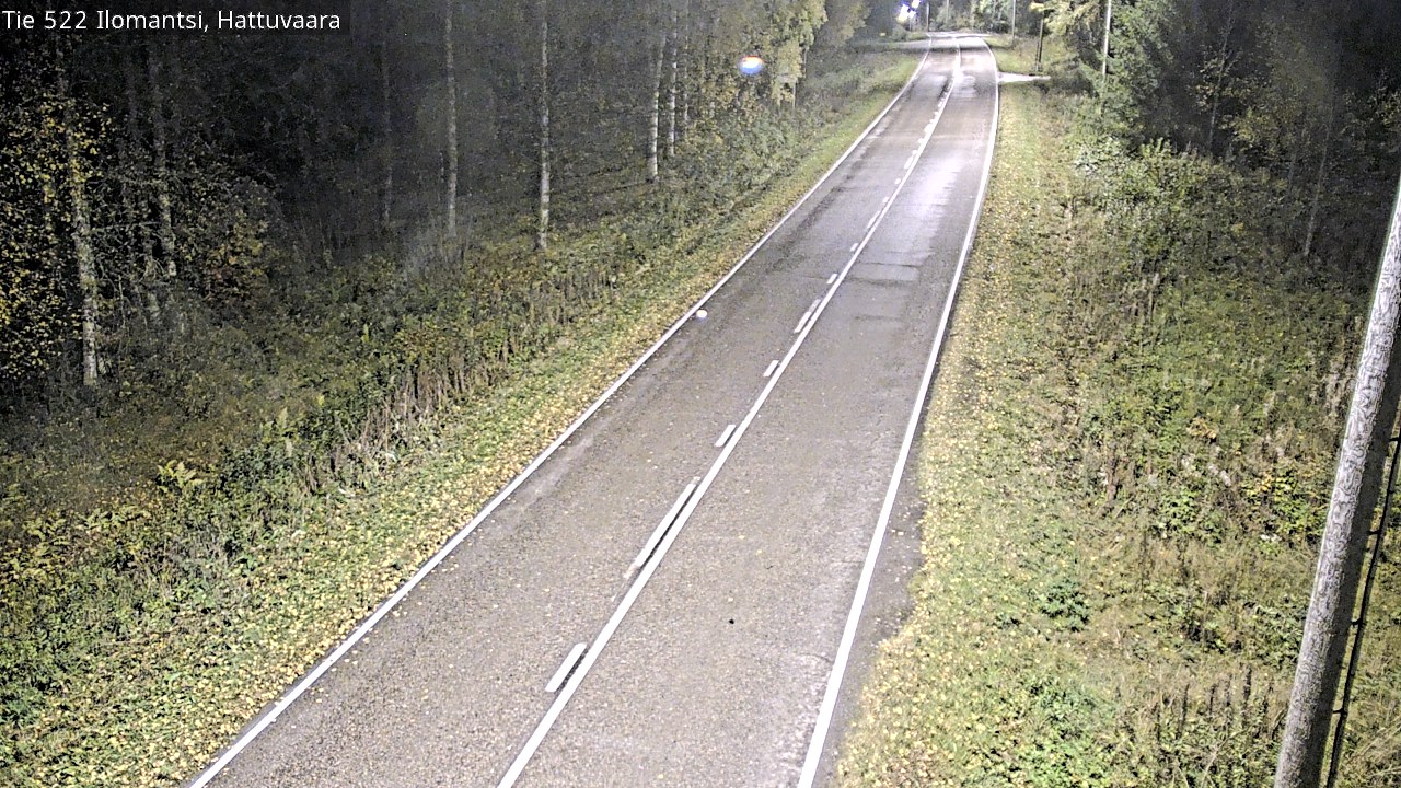 Weather Camera Image Road 522 Ilomantsi, Hattuvaara, Ilomantsi, Pohjois-Karjala