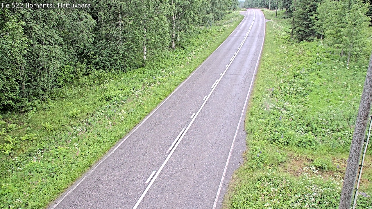 Weather Camera Image Vag 522 Ilomants, Hattuvaara, Ilomantsi, Pohjois-Karjala