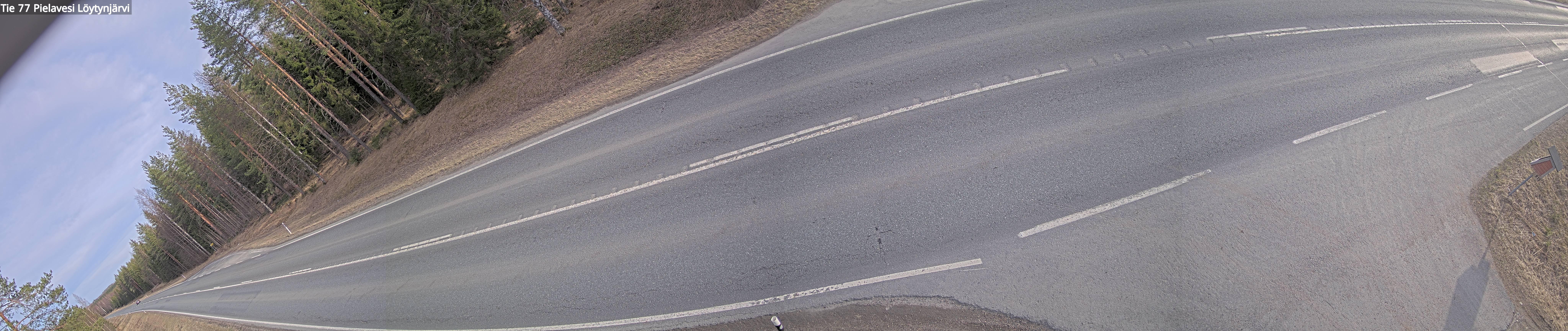 Weather Camera Image Väg 77 Pielavesi, Löytynjä, Pielavesi, Pohjois-Savo