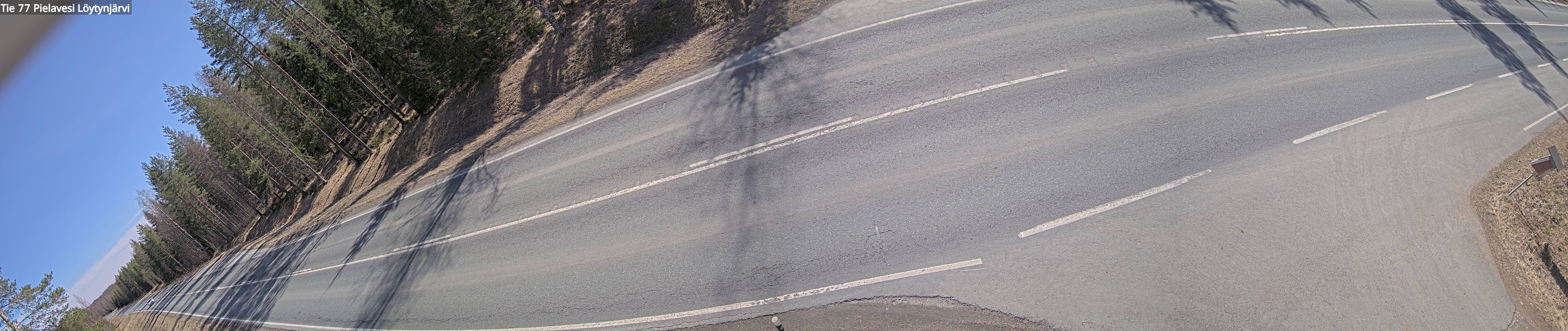Weather Camera Image Väg 77 Pielavesi, Löytynjä, Pielavesi, Pohjois-Savo