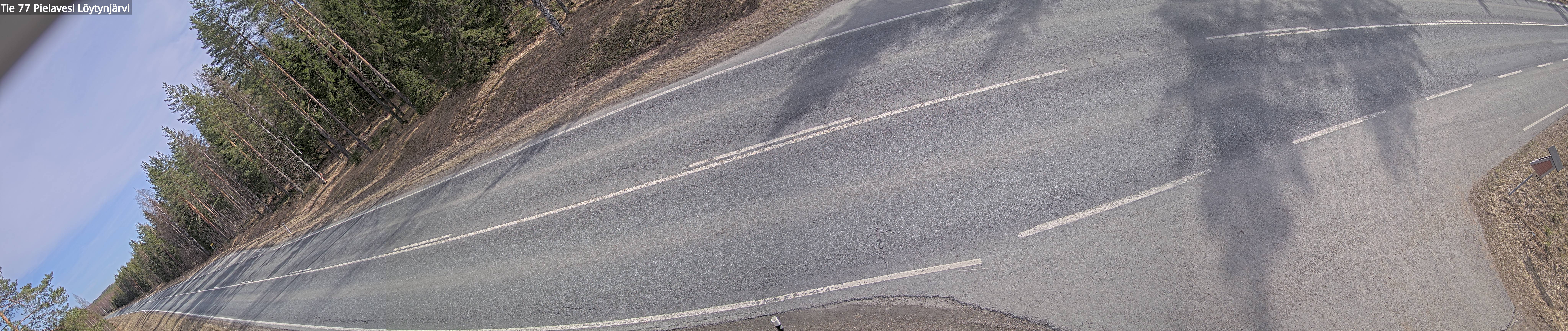Weather Camera Image Väg 77 Pielavesi, Löytynjä, Pielavesi, Pohjois-Savo