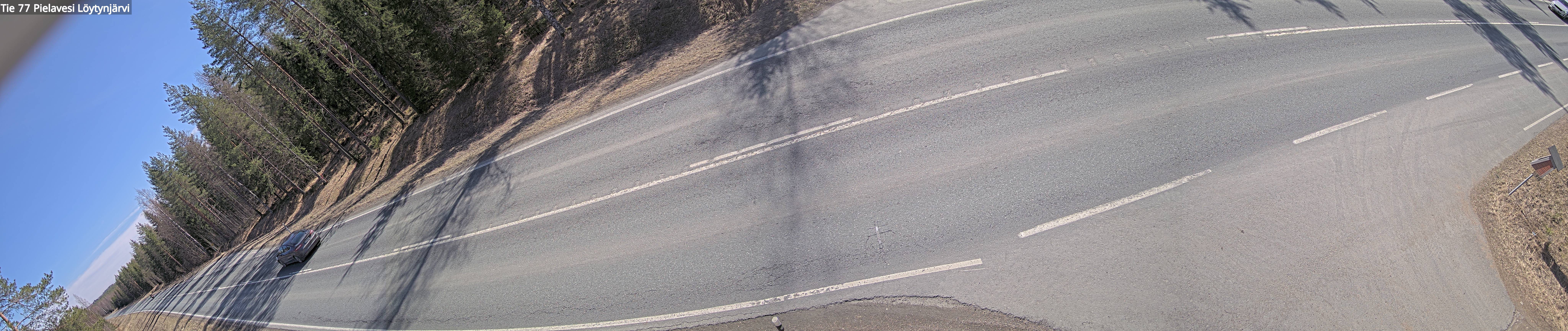 Weather Camera Image Väg 77 Pielavesi, Löytynjä, Pielavesi, Pohjois-Savo