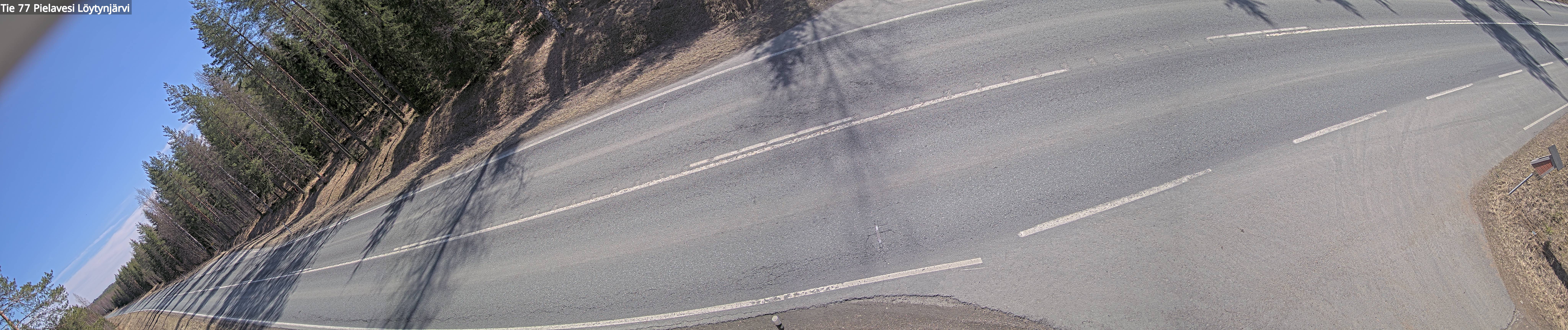 Weather Camera Image Väg 77 Pielavesi, Löytynjä, Pielavesi, Pohjois-Savo