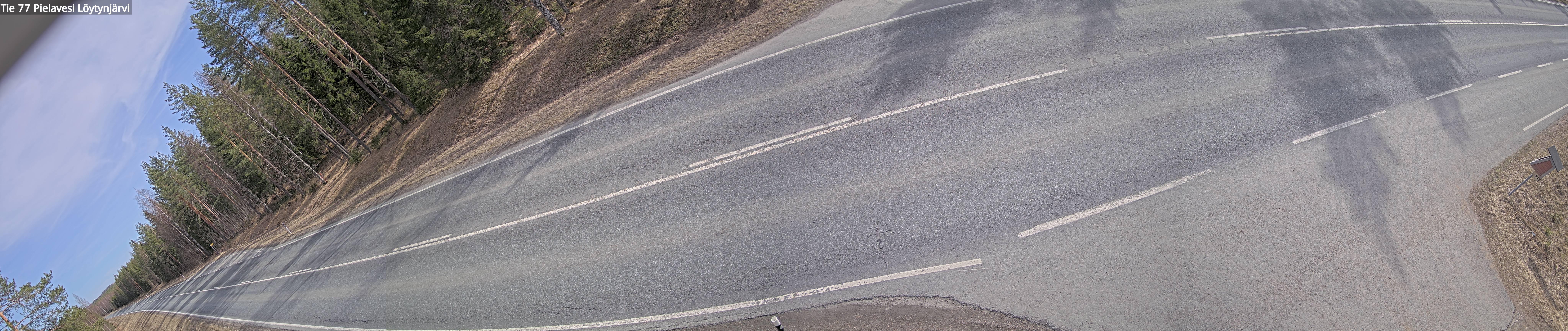 Weather Camera Image Väg 77 Pielavesi, Löytynjä, Pielavesi, Pohjois-Savo