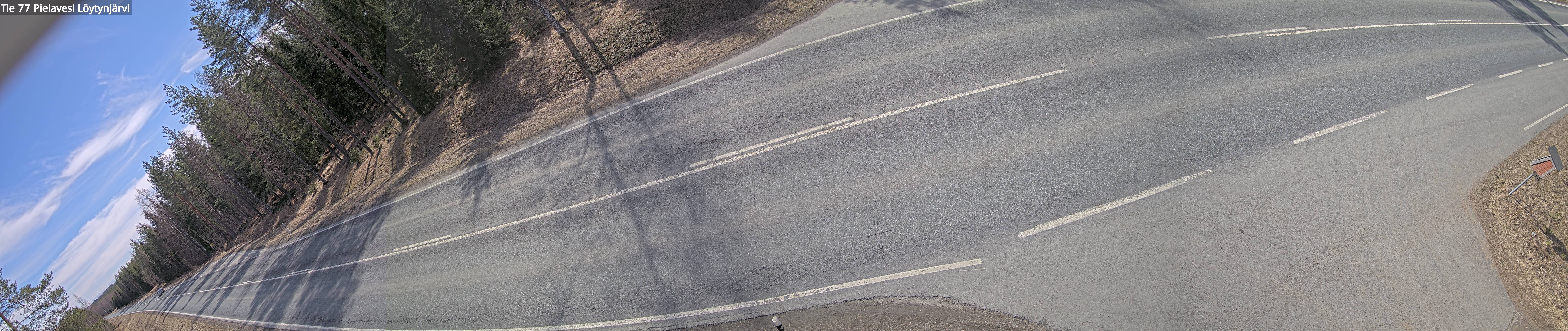 Weather Camera Image Väg 77 Pielavesi, Löytynjä, Pielavesi, Pohjois-Savo