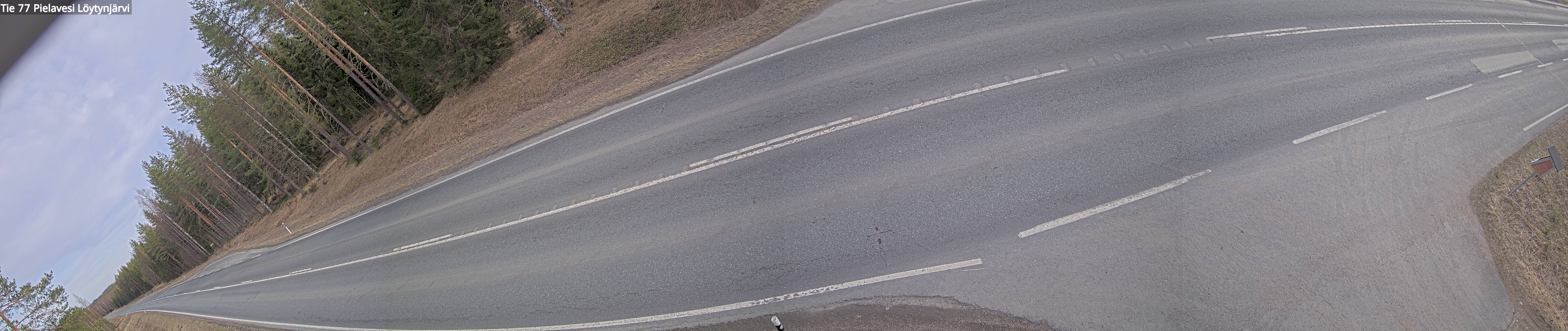 Weather Camera Image Väg 77 Pielavesi, Löytynjä, Pielavesi, Pohjois-Savo