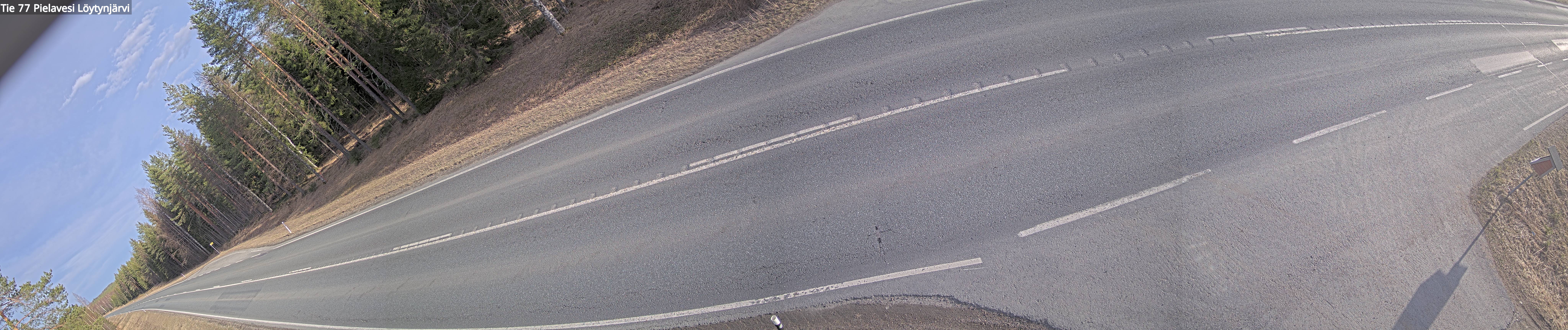 Weather Camera Image Väg 77 Pielavesi, Löytynjä, Pielavesi, Pohjois-Savo