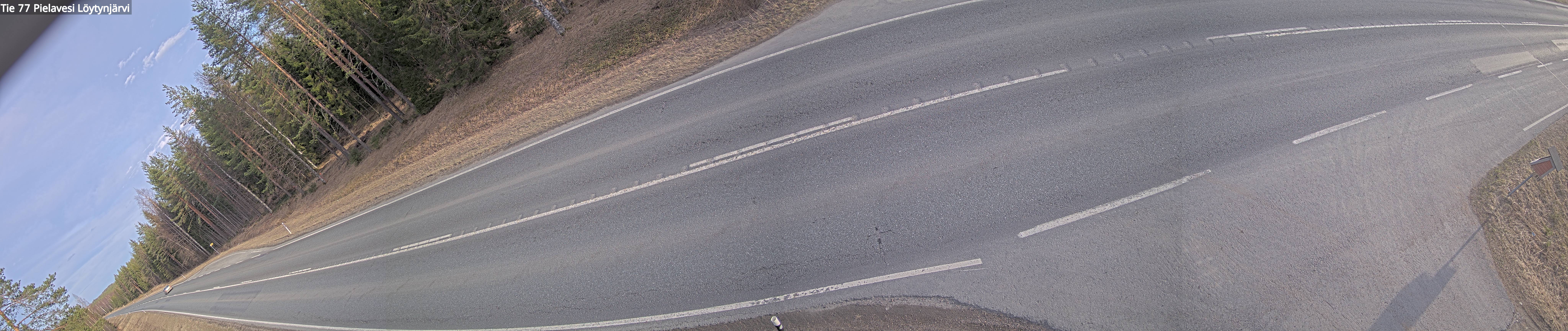 Weather Camera Image Väg 77 Pielavesi, Löytynjä, Pielavesi, Pohjois-Savo