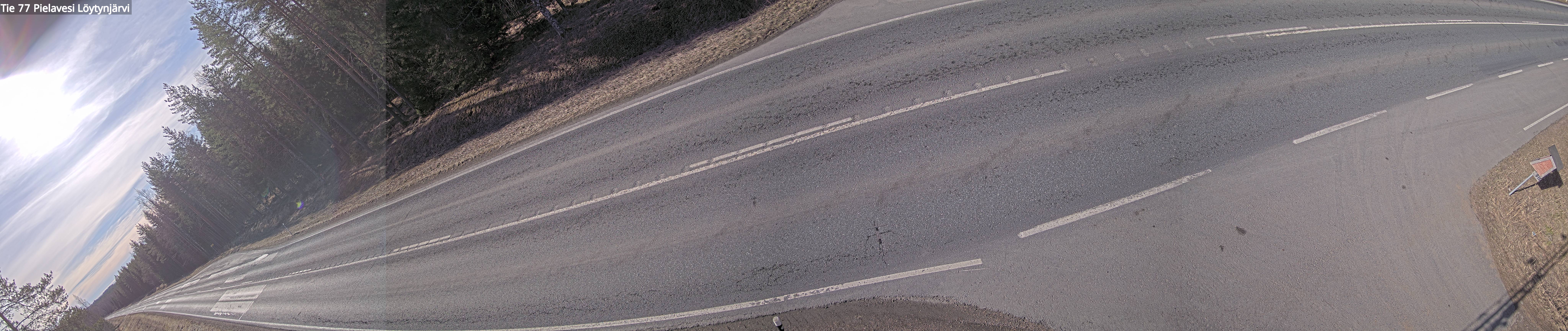 Weather Camera Image Väg 77 Pielavesi, Löytynjä, Pielavesi, Pohjois-Savo