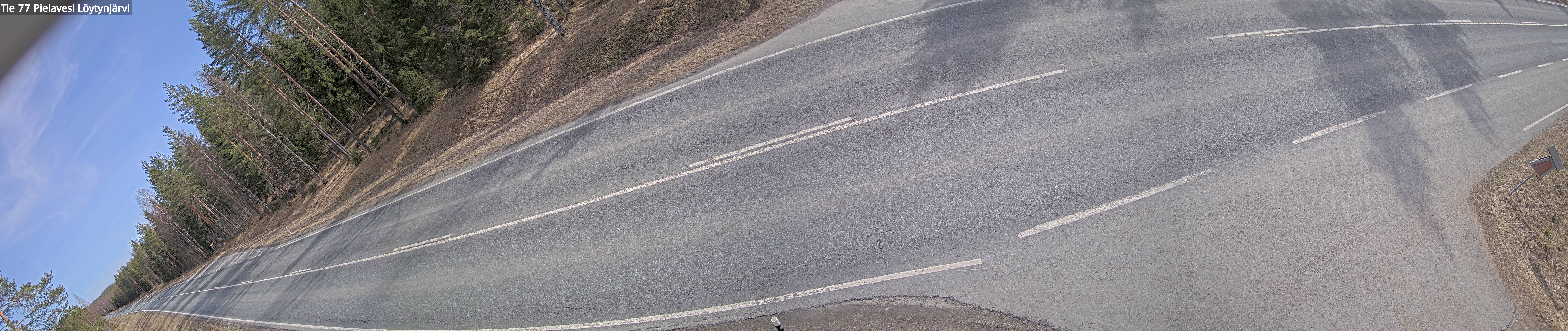 Weather Camera Image Väg 77 Pielavesi, Löytynjä, Pielavesi, Pohjois-Savo