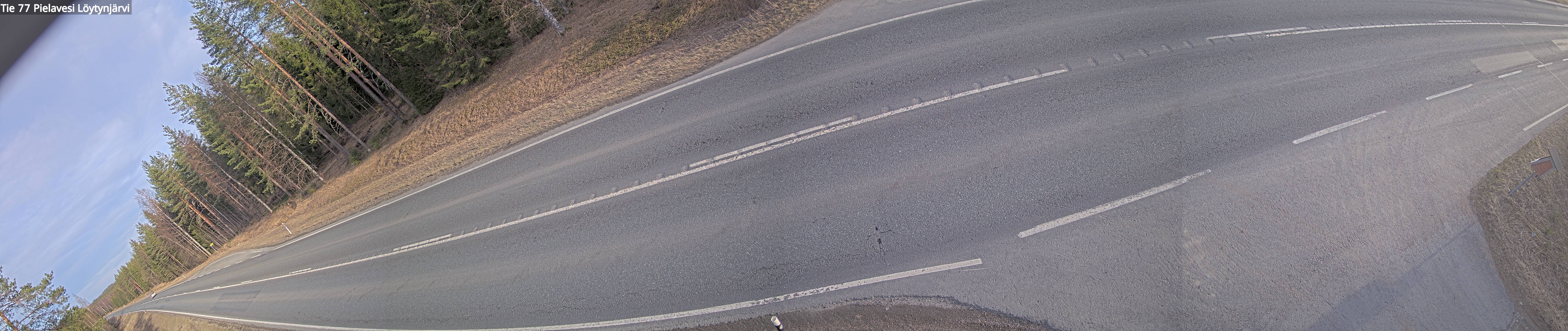 Weather Camera Image Väg 77 Pielavesi, Löytynjä, Pielavesi, Pohjois-Savo