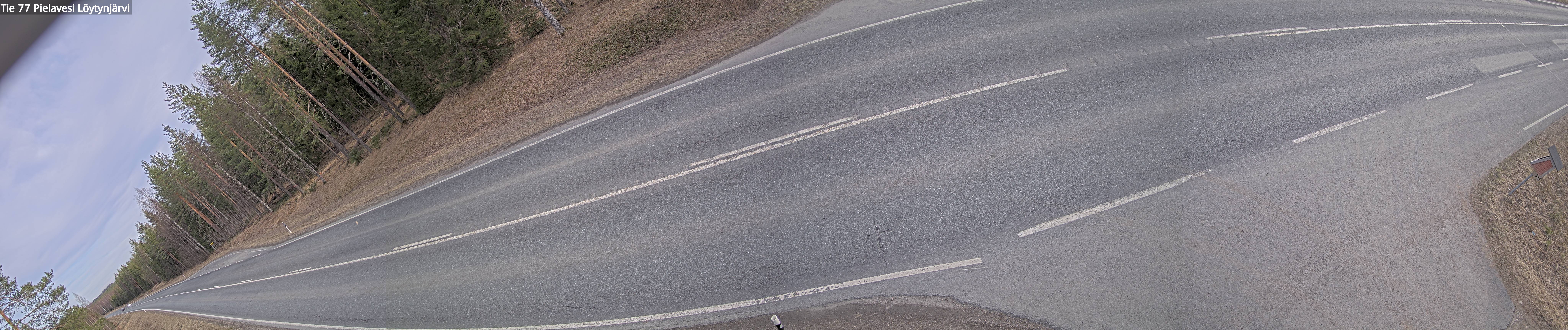 Weather Camera Image Väg 77 Pielavesi, Löytynjä, Pielavesi, Pohjois-Savo
