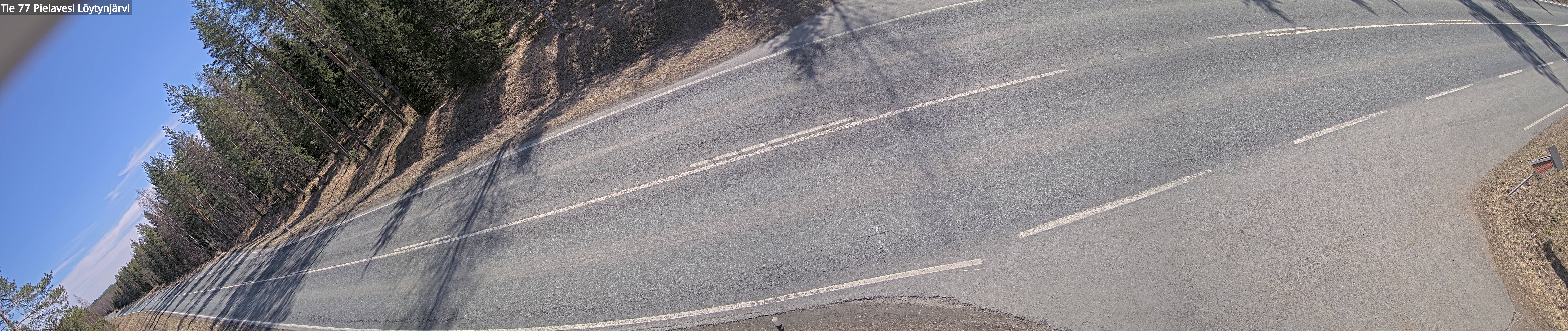 Weather Camera Image Väg 77 Pielavesi, Löytynjä, Pielavesi, Pohjois-Savo