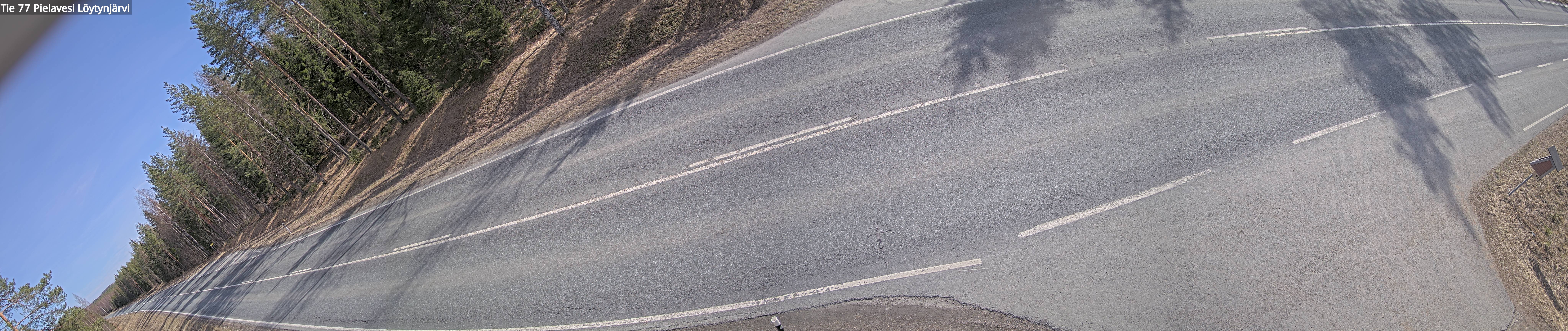 Weather Camera Image Väg 77 Pielavesi, Löytynjä, Pielavesi, Pohjois-Savo