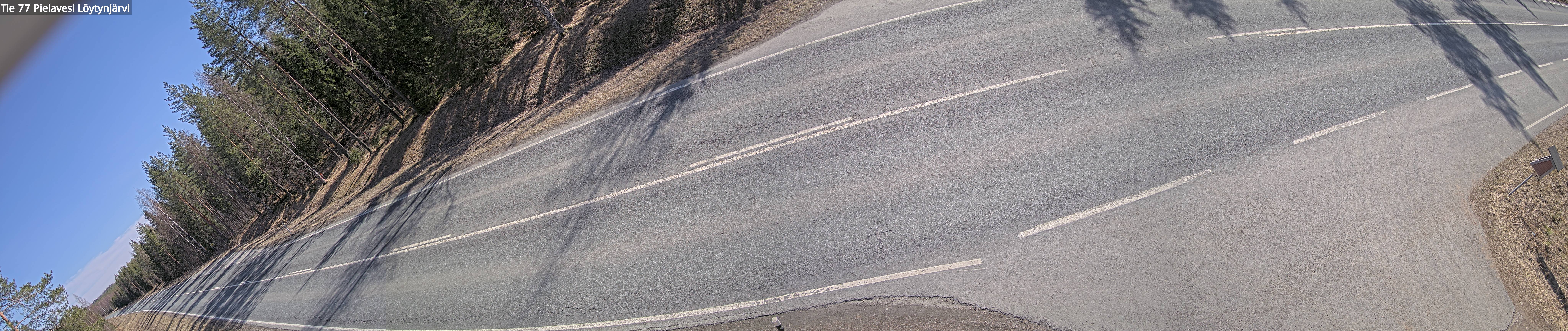 Weather Camera Image Väg 77 Pielavesi, Löytynjä, Pielavesi, Pohjois-Savo