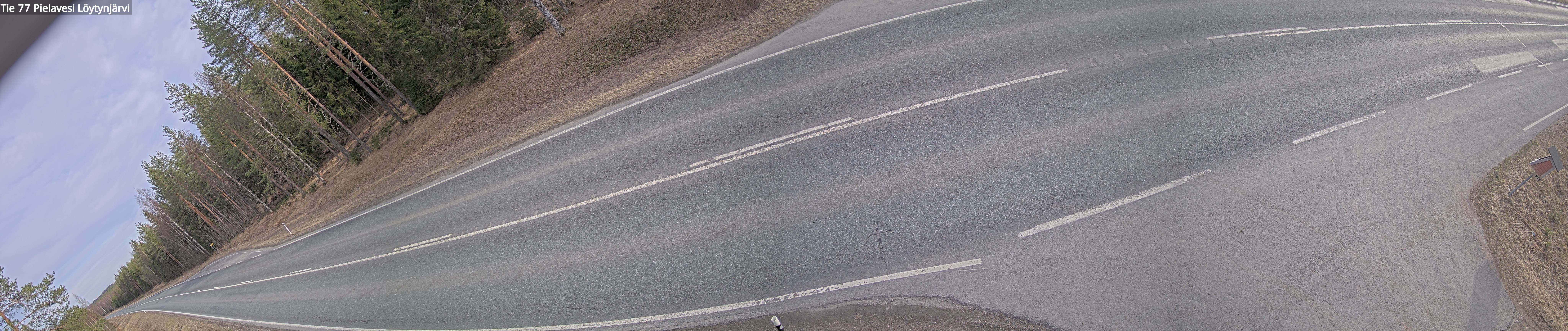 Weather Camera Image Väg 77 Pielavesi, Löytynjä, Pielavesi, Pohjois-Savo