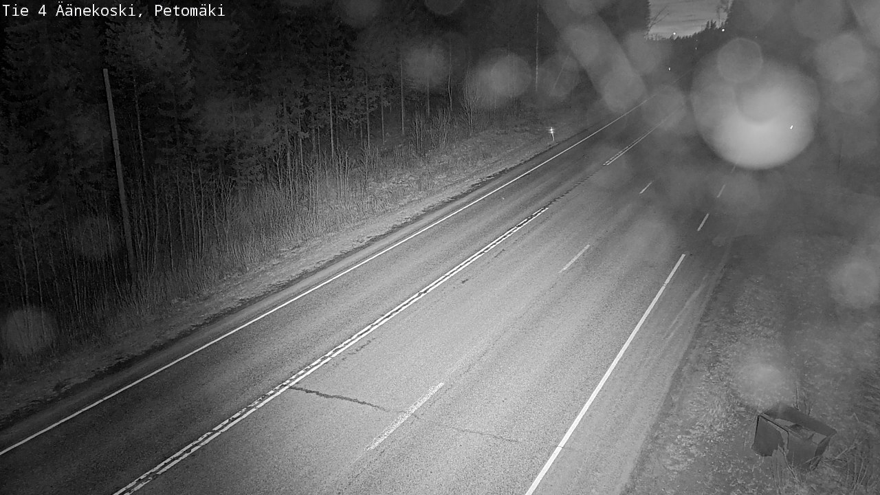 Weather Camera Image Road 4 Äänekoski. PetomäkiPetomäki, Äänekoski, Keski-Suomi