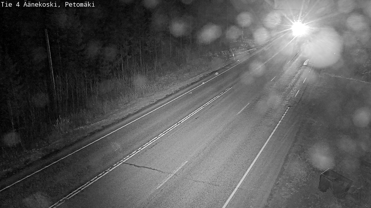 Weather Camera Image Väg 4 Äänekoski. PetomäkiPetomäki, Äänekoski, Keski-Suomi