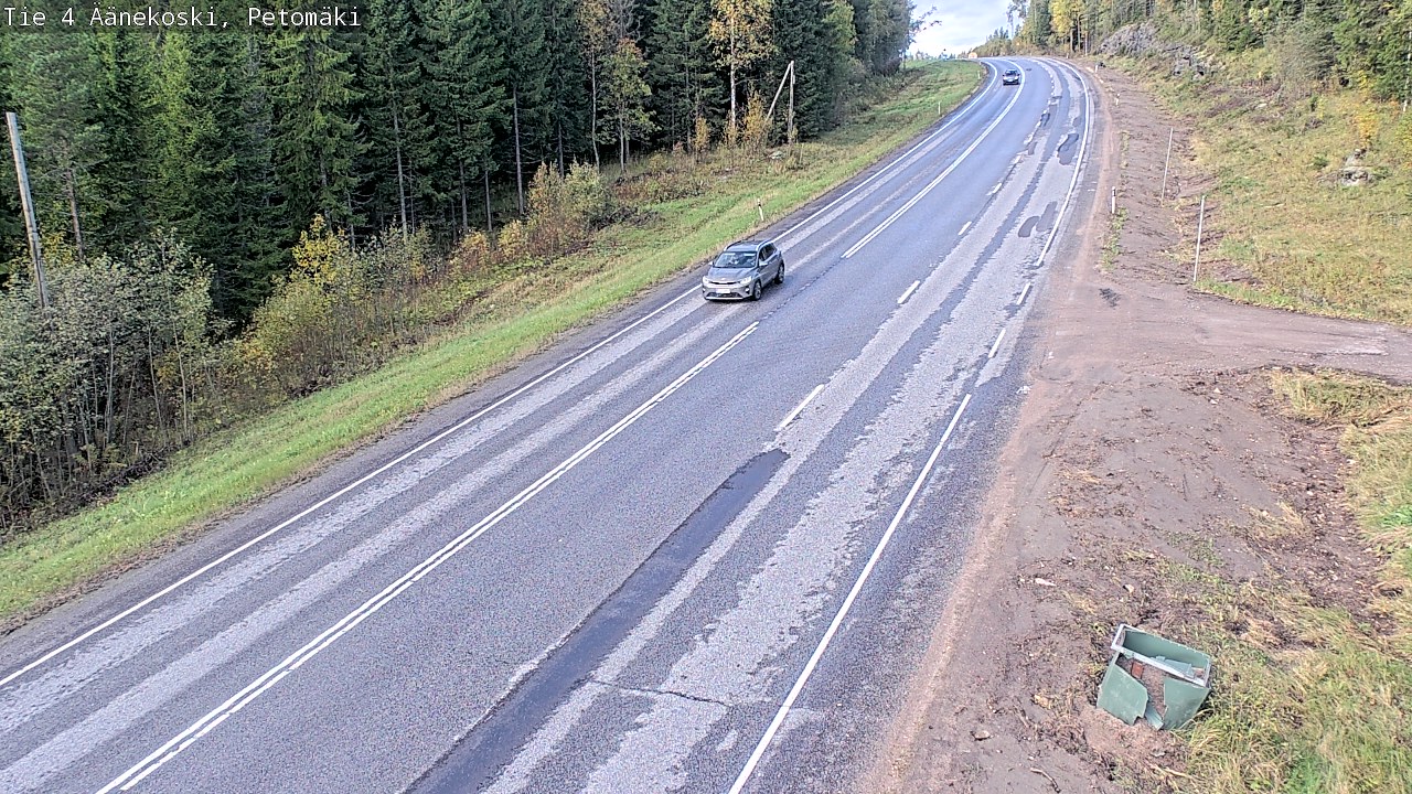 Kelikamerat Kuva Tie 4 Äänekoski. Petomäki, Äänekoski, Keski-Suomi