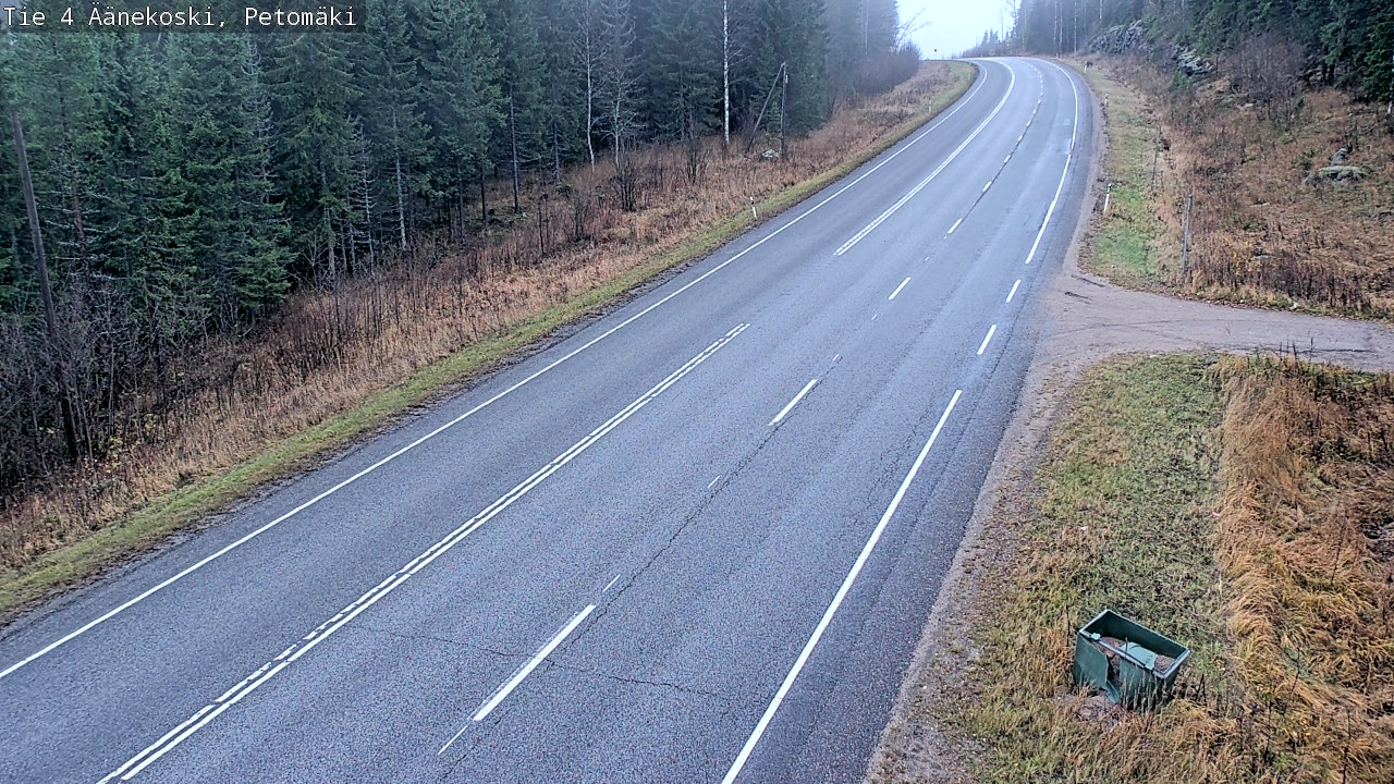 Kelikamerat Kuva Tie 4 Äänekoski. Petomäki, Äänekoski, Keski-Suomi