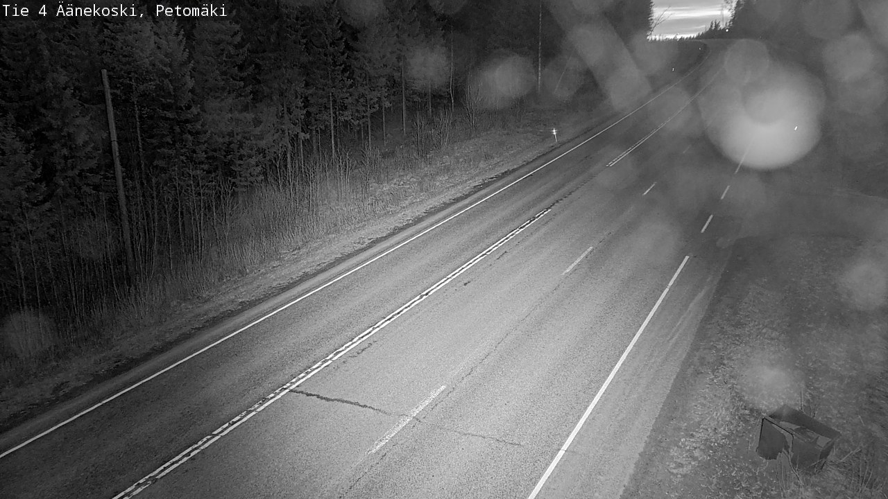 Weather Camera Image Road 4 Äänekoski. PetomäkiPetomäki, Äänekoski, Keski-Suomi