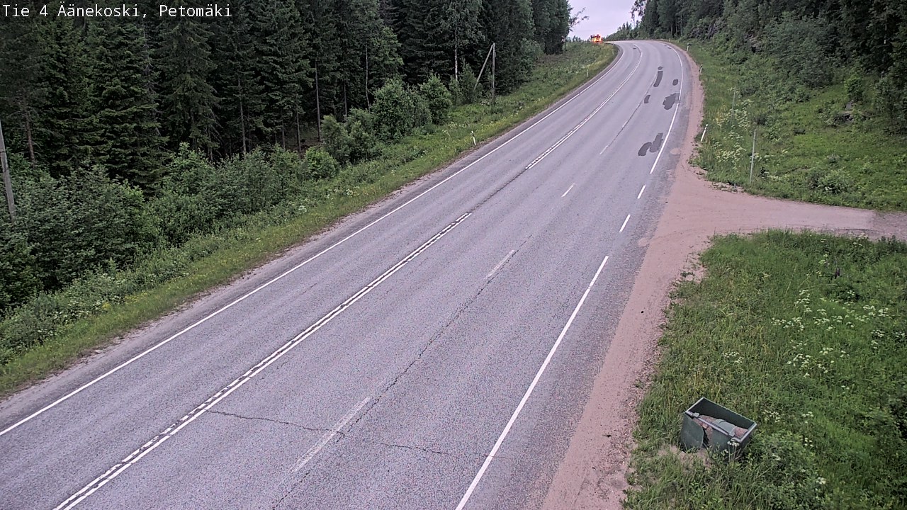 Kelikamerat Kuva Tie 4 Äänekoski. Petomäki, Äänekoski, Keski-Suomi