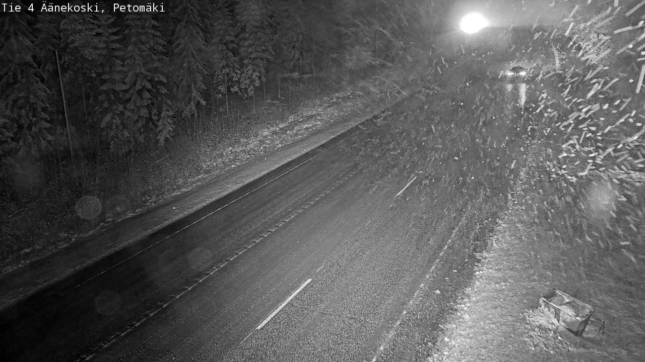 Weather Camera Image Väg 4 Äänekoski. PetomäkiPetomäki, Äänekoski, Keski-Suomi