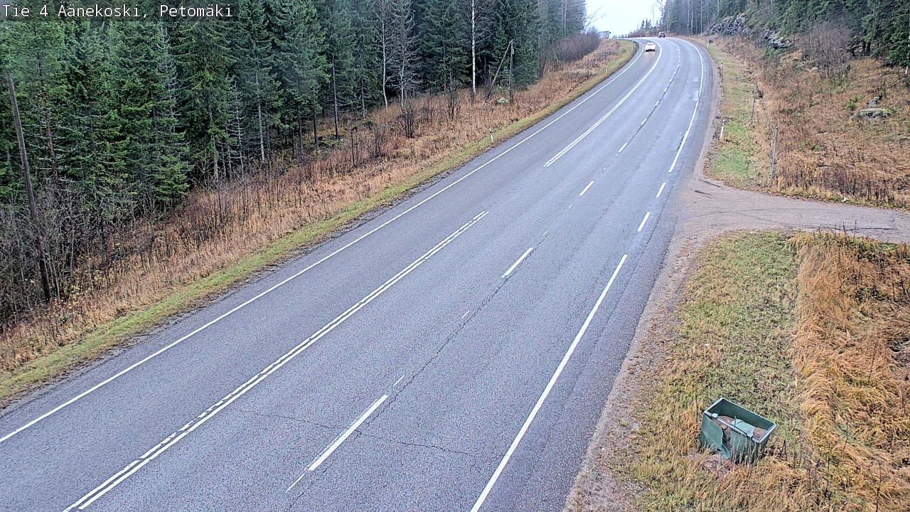 Kelikamerat Kuva Tie 4 Äänekoski. Petomäki, Äänekoski, Keski-Suomi