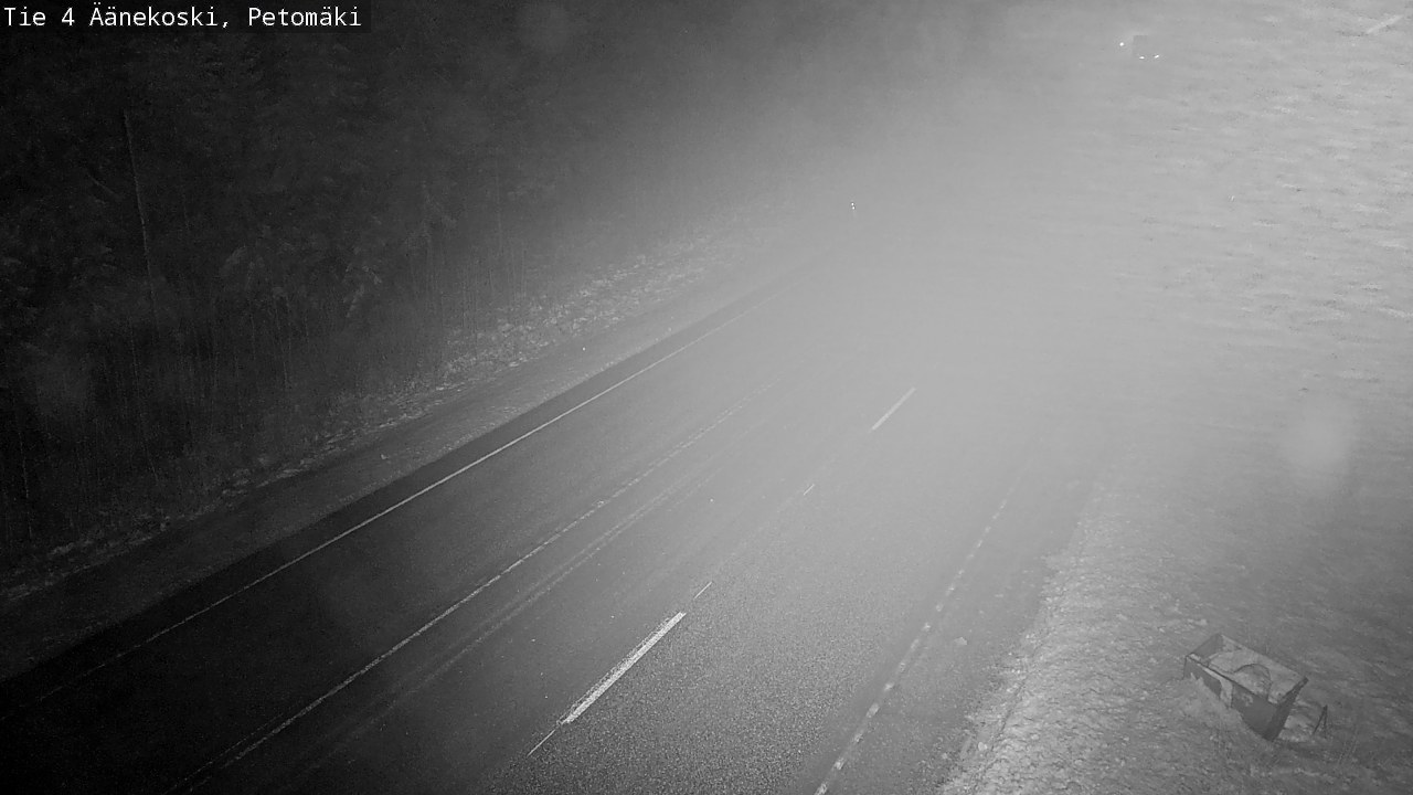 Weather Camera Image Väg 4 Äänekoski. PetomäkiPetomäki, Äänekoski, Keski-Suomi