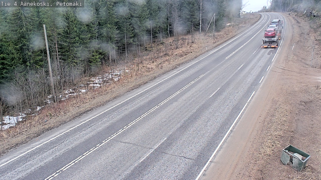 Kelikamerat Kuva Tie 4 Äänekoski. Petomäki, Äänekoski, Keski-Suomi
